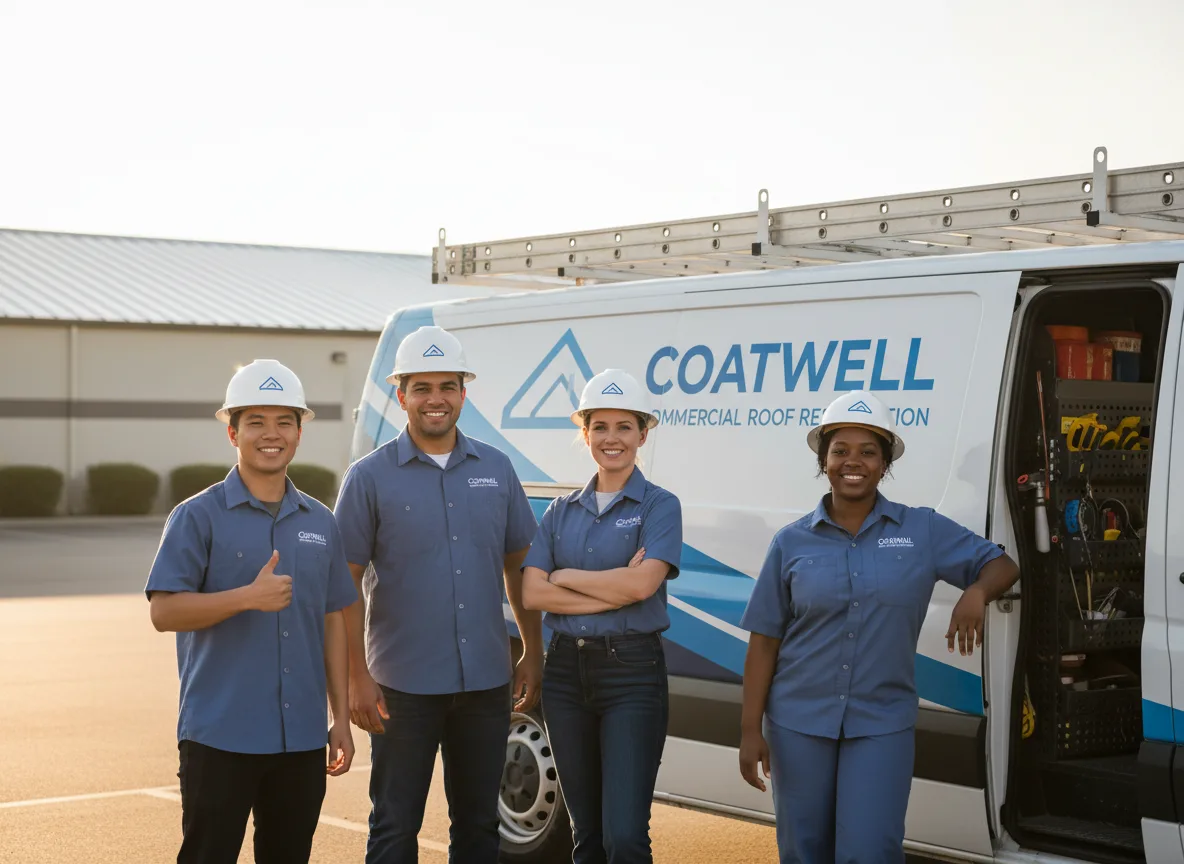 Commercial roof coating company in Cranesville, PA